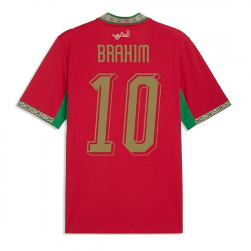 Billige Fotballdrakt Marokko Brahim Diaz #10 Replika Hjemmedrakt VM 2026 Kortermet Billige Fotballdrakt Marokko Brahim Diaz #10 Replika Hjemmedrakt VM 2026 Kortermet